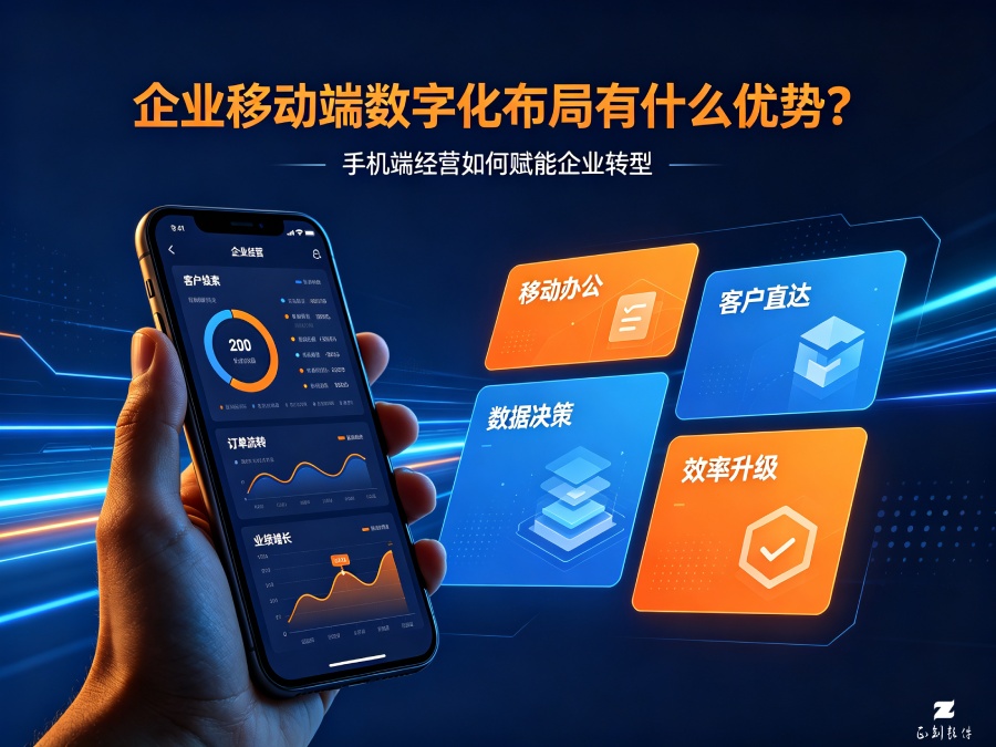 企业为什么要做移动端数字化布局？手机端经营赋能企业高效发展